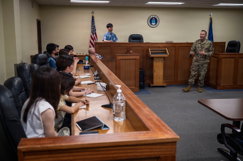 Beyond the Classroom: Law Students Experience Team Kadena