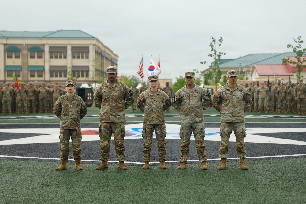 2nd Infantry Division Sustainment Brigade Change of Command Ceremony