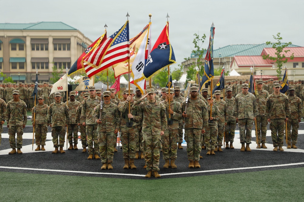 2nd Infantry Division Sustainment Brigade Change of Command Ceremony