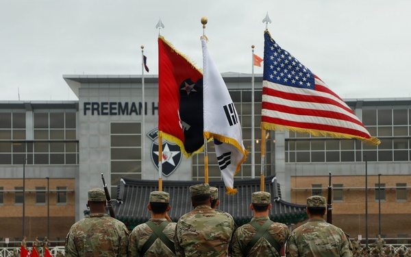 2nd Infantry Division Sustainment Brigade Change of Command Ceremony