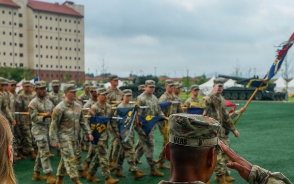 2nd Infantry Division Sustainment Brigade Change of Command Ceremony