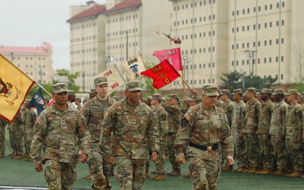 2nd Infantry Division Sustainment Brigade Change of Command Ceremony