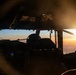 KC-135 refuels F-15s during night operations in CENTCOM AOR