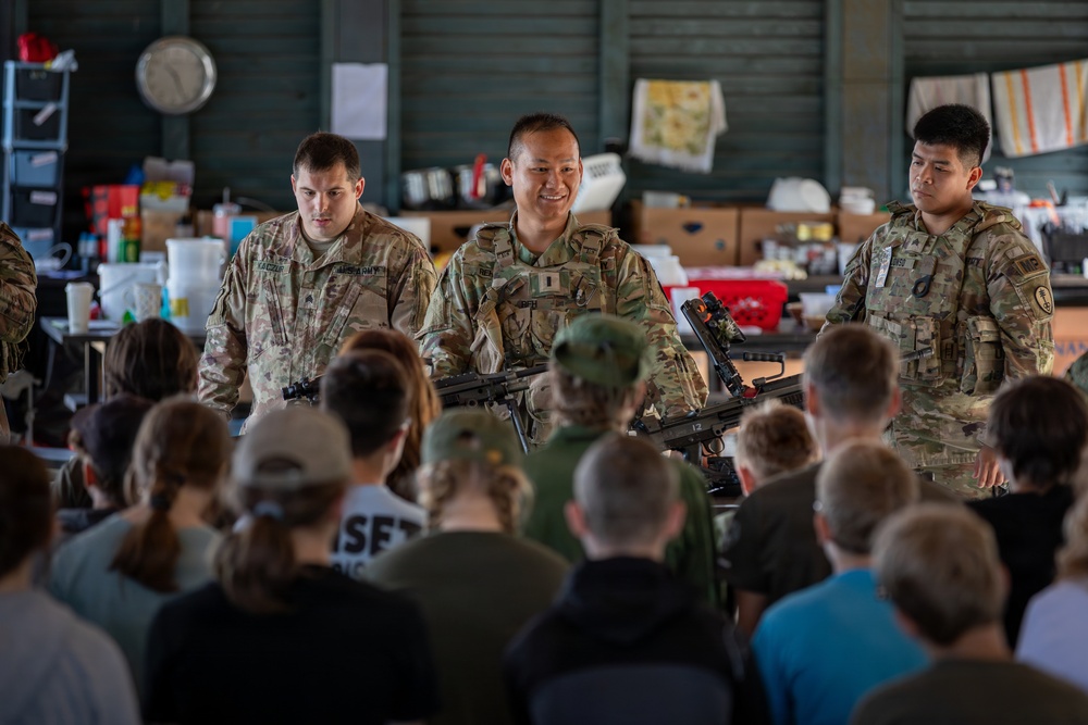 U.S. Soldiers foster connections with Estonian youth