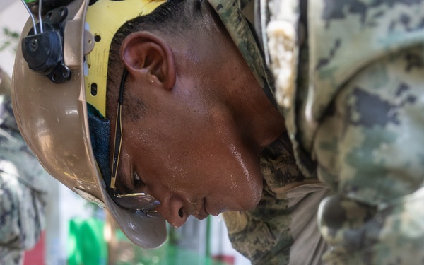 U.S. Navy Seabees Build 3 Two-Room Classrooms in Pandan, Indonesia as part of Pacific Partnership 2026