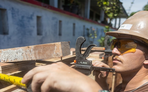 U.S. Navy Seabees Build 3 Two-Room Classrooms in Pandan, Indonesia as part of Pacific Partnership 2026