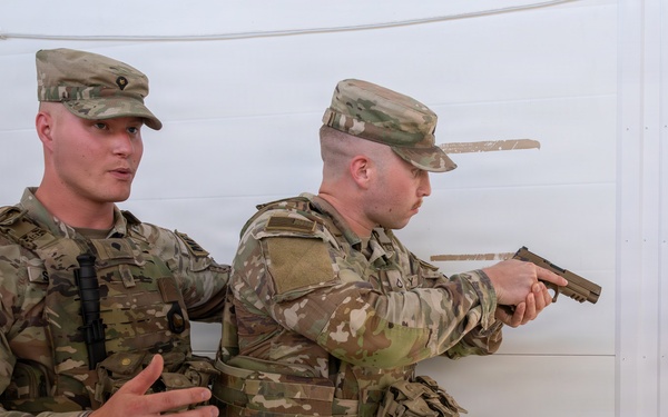 603rd Military Police Company conducts urban operations at Tapa Army Base, Estonia