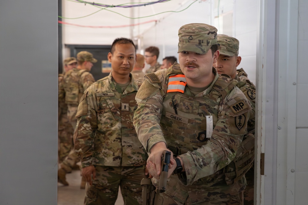 603rd Military Police Company conducts urban operations at Tapa Army Base, Estonia