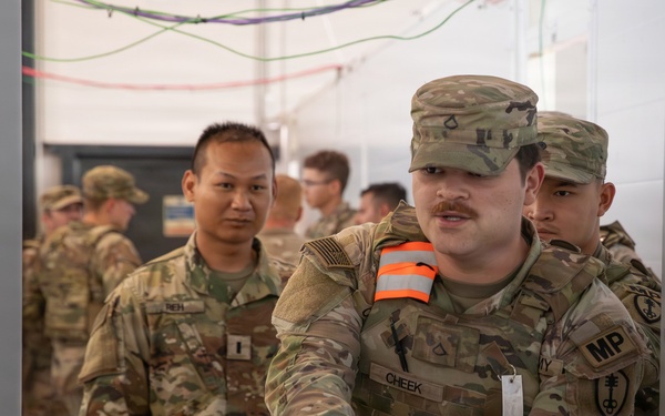 603rd Military Police Company conducts urban operations at Tapa Army Base, Estonia