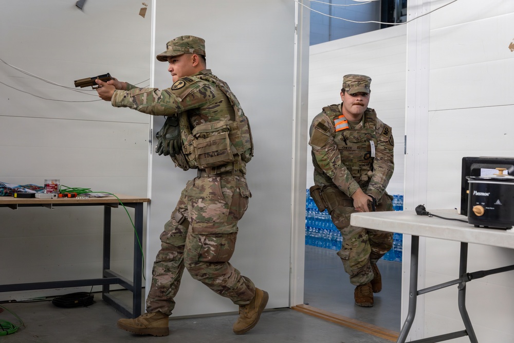 603rd Military Police Company conducts urban operations at Tapa Army Base, Estonia