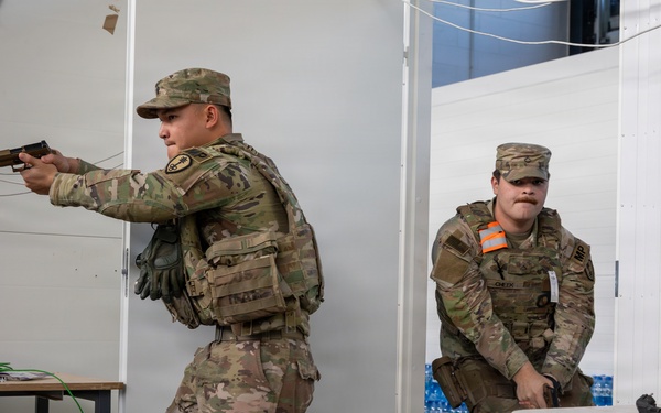 603rd Military Police Company conducts urban operations at Tapa Army Base, Estonia