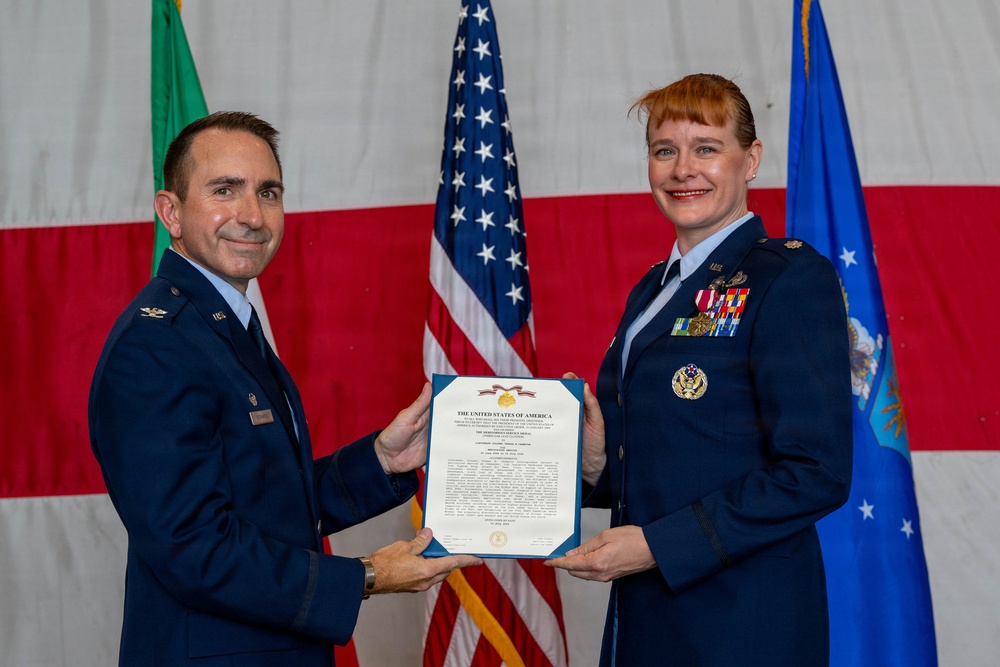 31 Logistics Readiness Squadron holds change of command ceremony