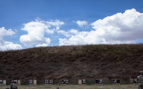 1st Infantry Division Soldiers conduct zeroing range at Mihail Kogălniceanu Air Base, Romania