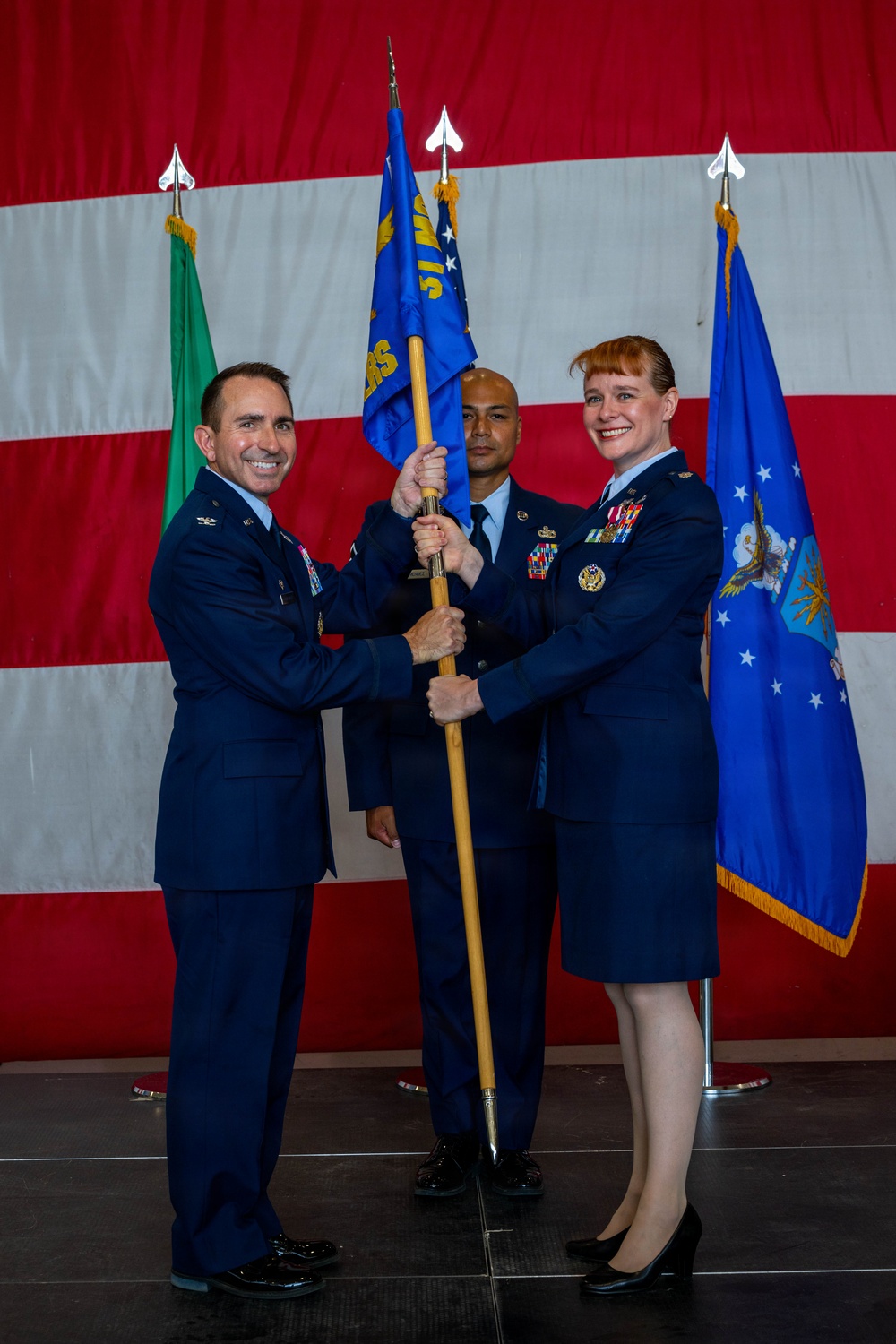 31 Logistics Readiness Squadron holds change of command ceremony