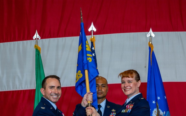 31 Logistics Readiness Squadron holds change of command ceremony