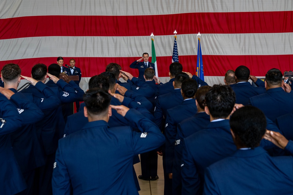 31 Logistics Readiness Squadron holds change of command ceremony