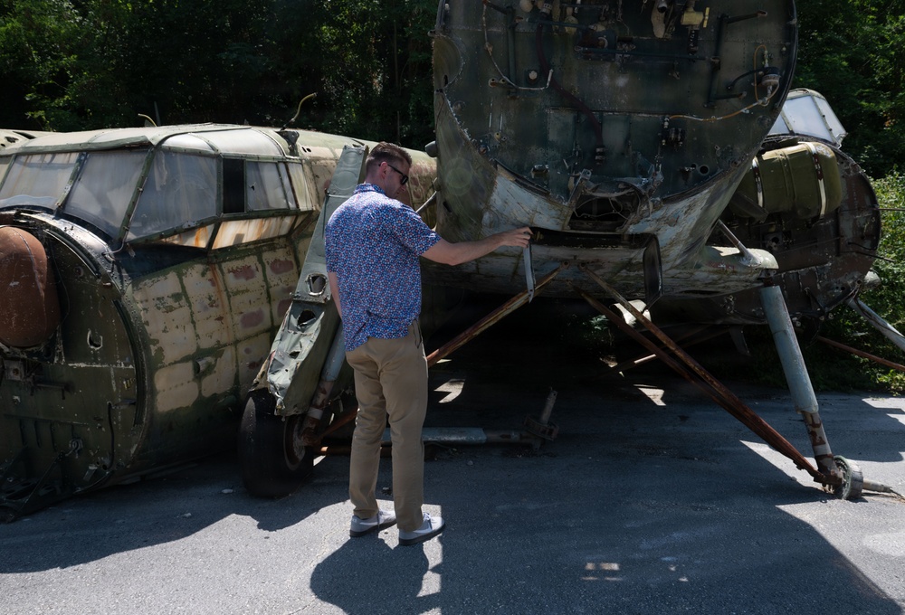 European Partnership Flight Visits Kuçovë Air Base