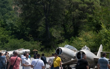 European Partnership Flight Visits Kuçovë Air Base