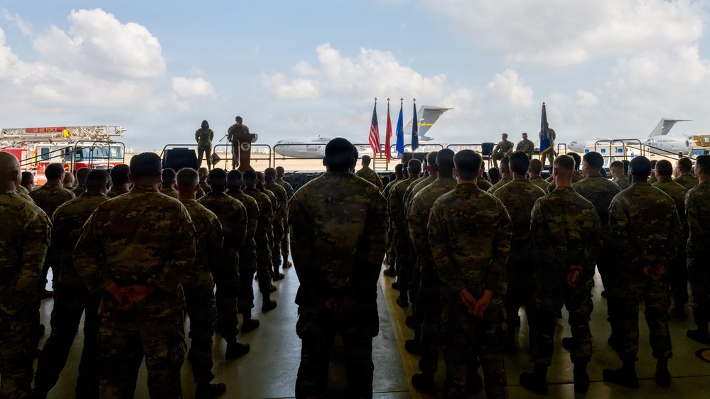 39 Air Base Wing change of command ceremony