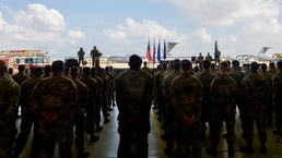 39 Air Base Wing change of command ceremony