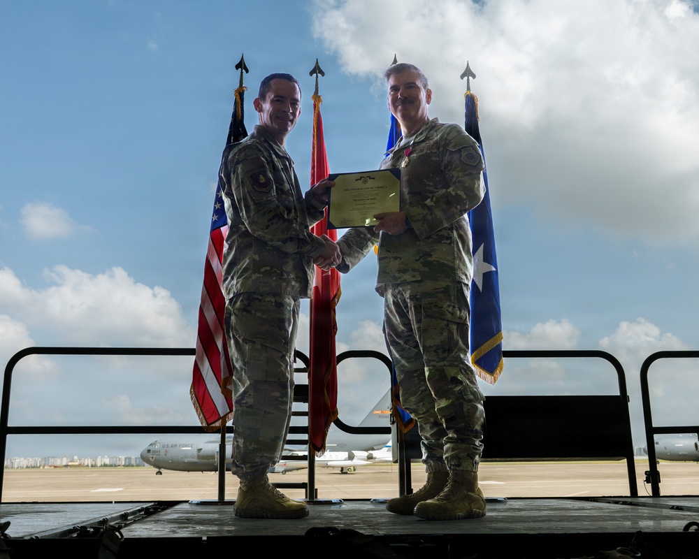39 Air Base Wing change of command ceremony