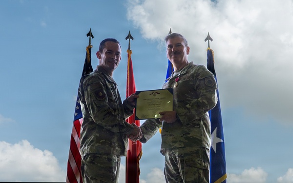 39 Air Base Wing change of command ceremony