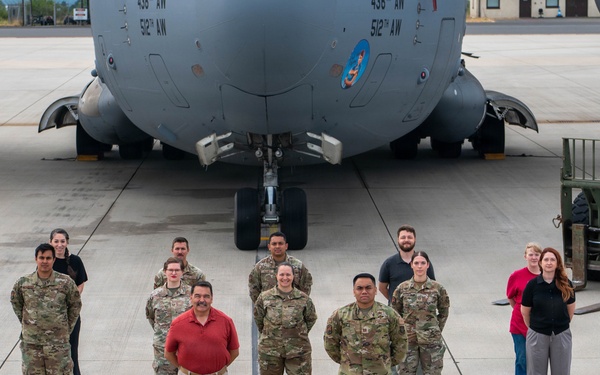 726th Air Mobility Squadron 2026 Team Photo Day