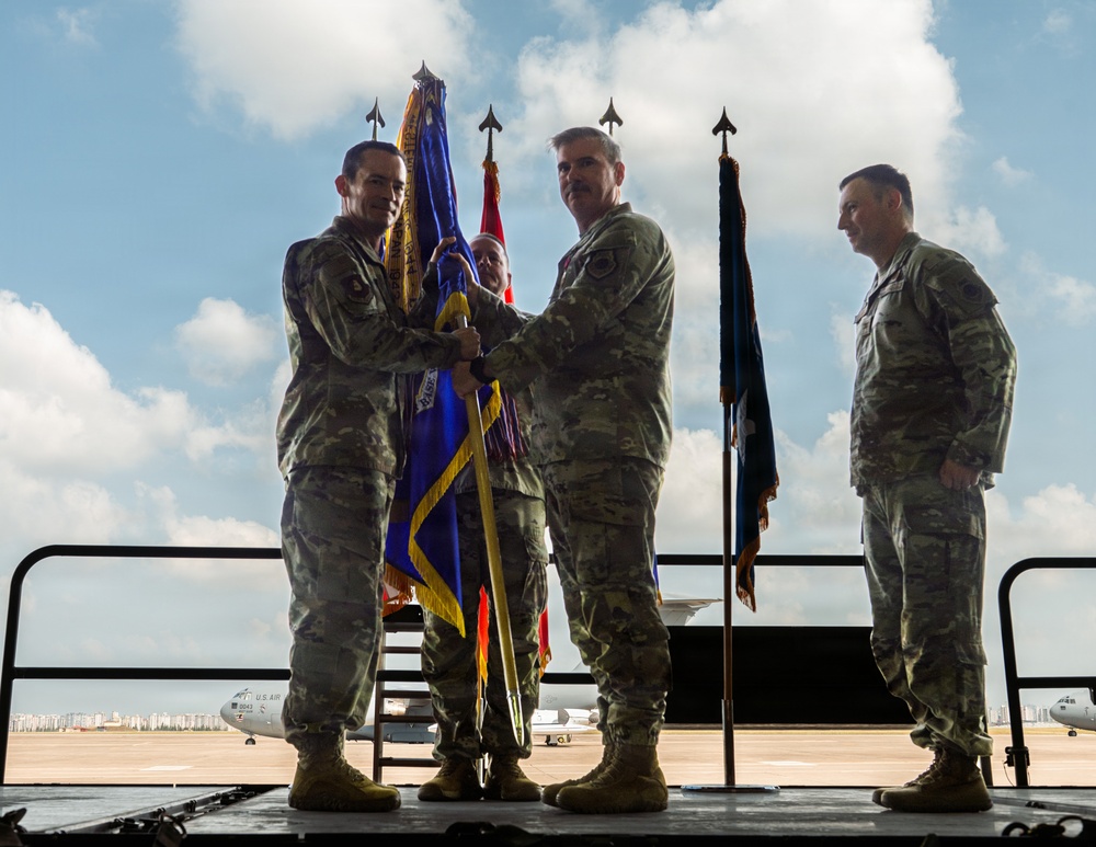 39 Air Base Wing change of command ceremony