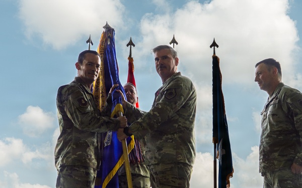 39 Air Base Wing change of command ceremony