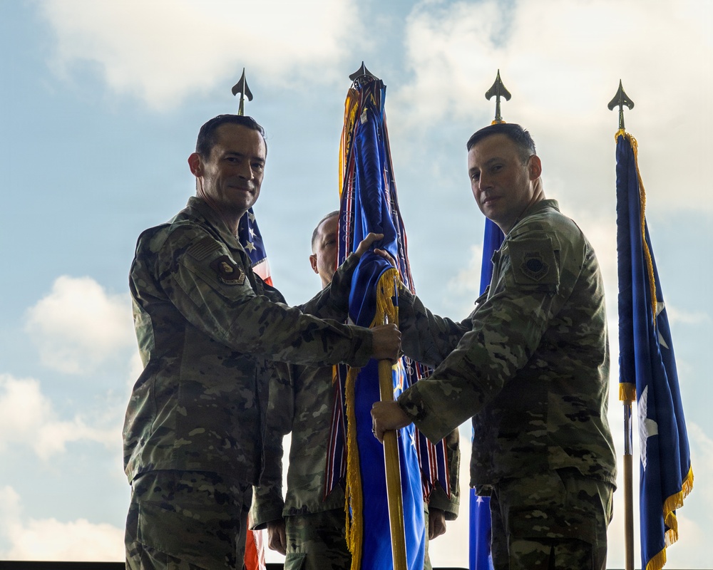 39 Air Base Wing change of command ceremony