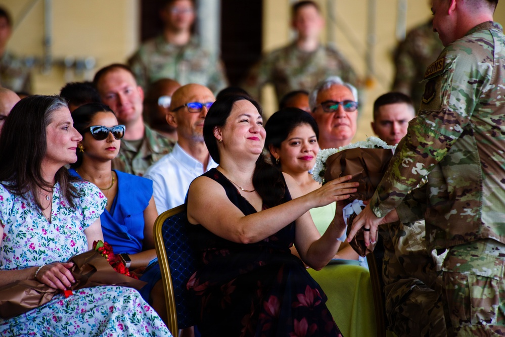 39th Air Base Wing change of command ceremony