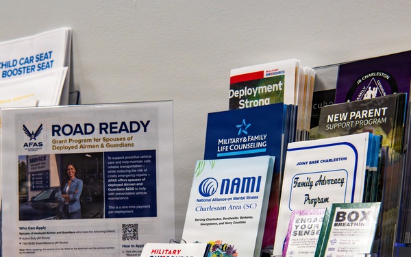 Supporting families through every phase of deployment at Joint Base Charleston
