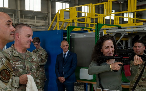 CSAF, CMSAF discuss readiness and quality of life during Aviano visit