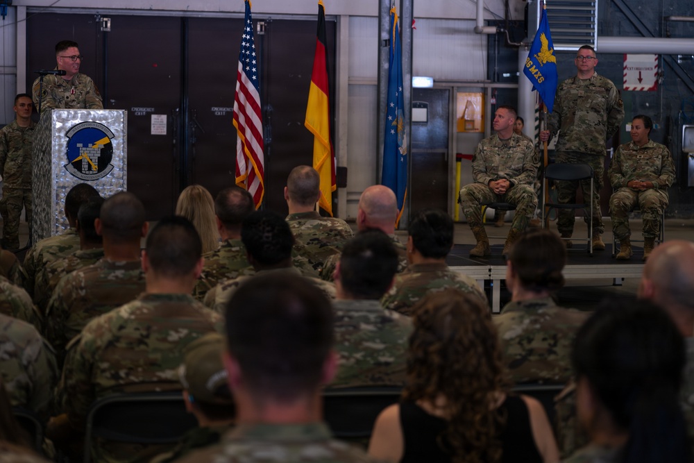 86th MXS welcomes new commander to Ramstein AB