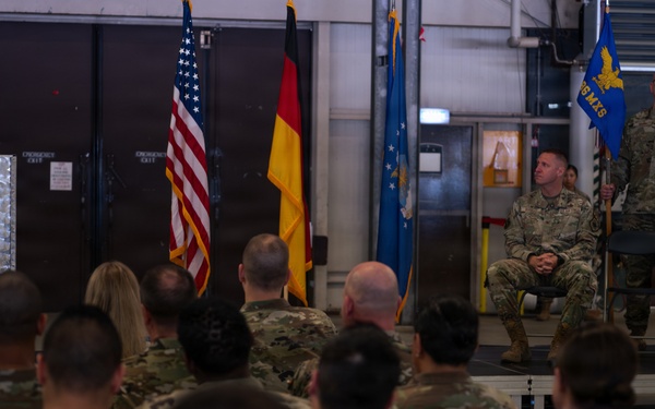 86th MXS welcomes new commander to Ramstein AB