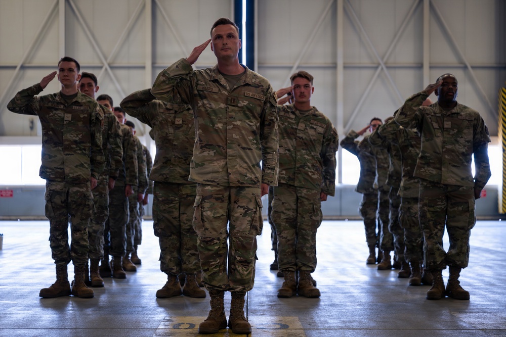 86th MXS welcomes new commander to Ramstein AB