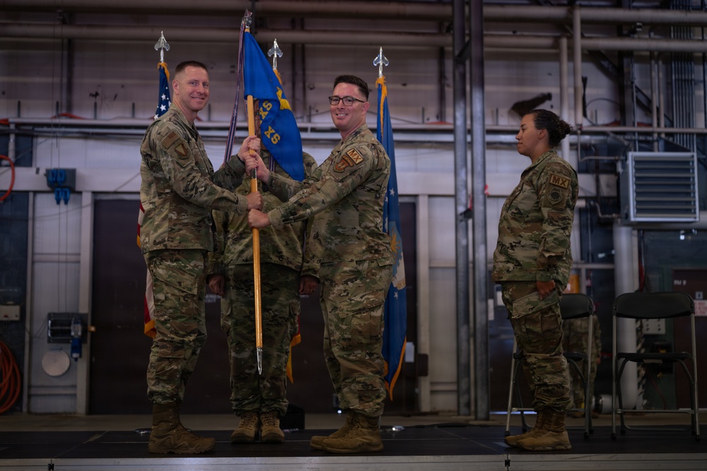 86th MXS welcomes new commander to Ramstein AB