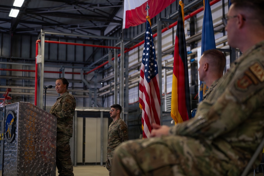 86th MXS welcomes new commander to Ramstein AB