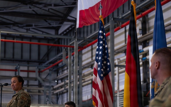86th MXS welcomes new commander to Ramstein AB