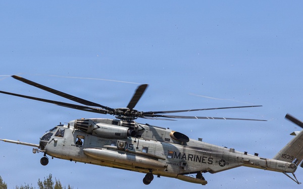 U.S. Marines with 3rd Marine Division Rehearse Helicopter Close Air Support Drills