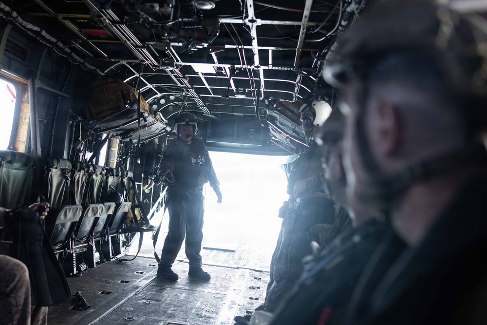 U.S. Marines with 3rd Marine Division Rehearse Helicopter Close Air Support Drills