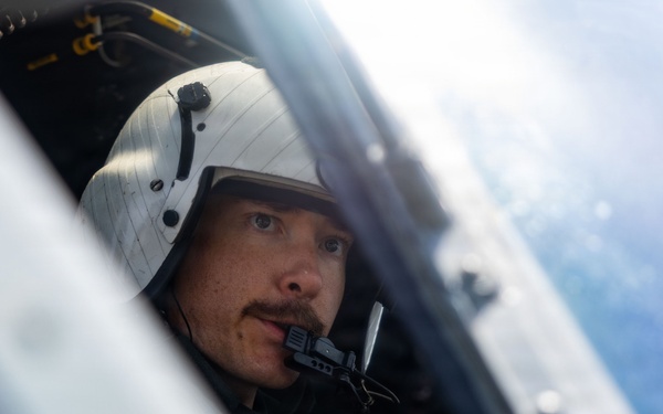 Rafael Peralta Conducts Flight Operations
