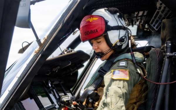 Rafael Peralta Conducts Flight Operations