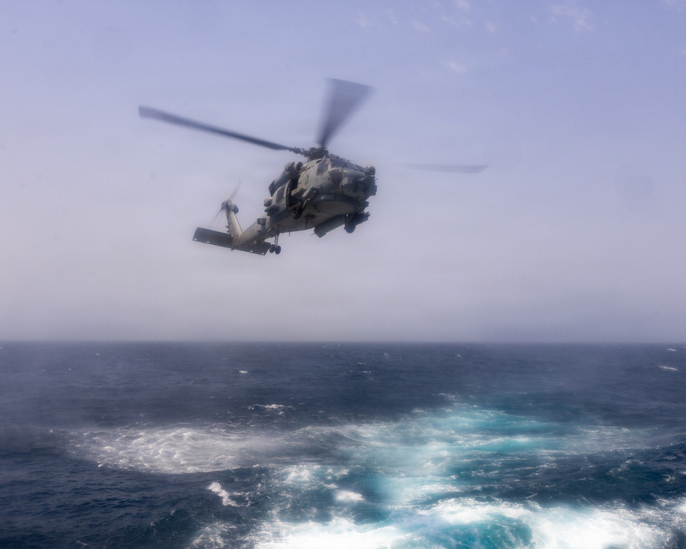 Rafael Peralta Conducts Flight Operations