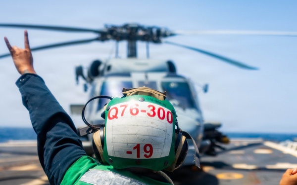 Rafael Peralta Conducts Flight Operations