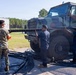 U.S. Marines with 2nd MAW participate in a Semitrailer Refueler Operator Course