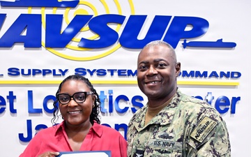 Samonica Crider recognized for length of service