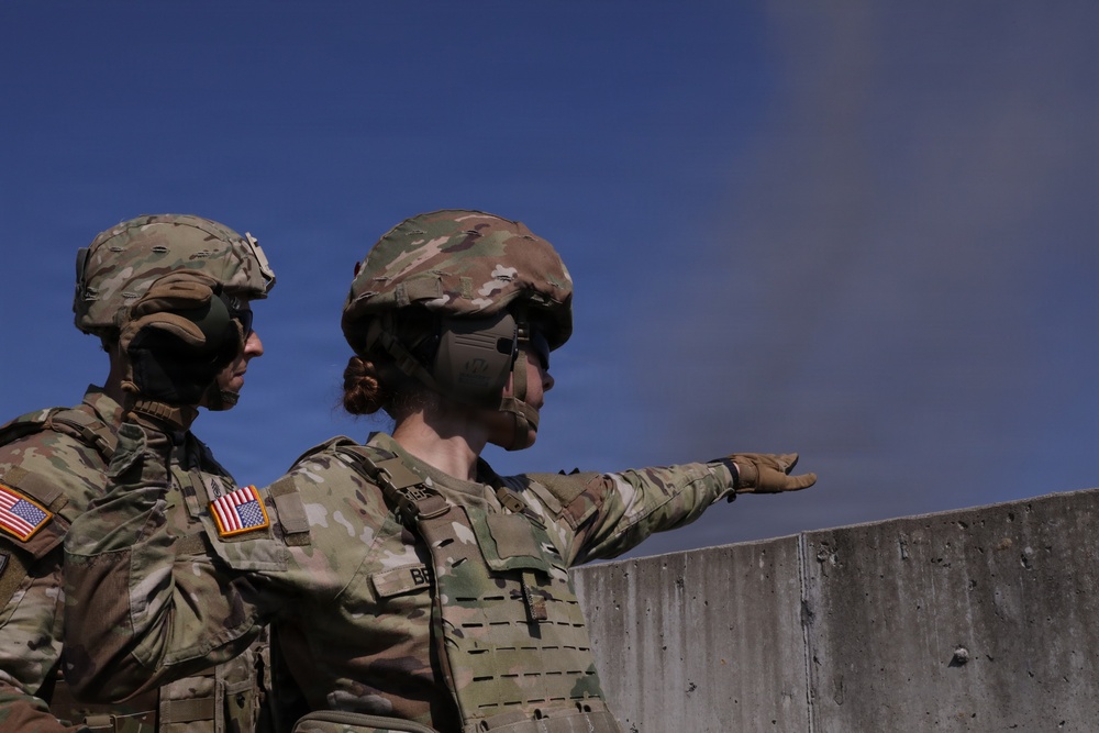 55th Maneuver Enhancement Brigade Conducts Grenade Training