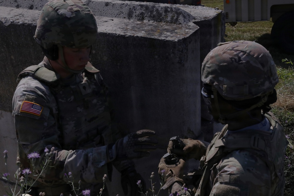 55th Maneuver Enhancement Brigade Conducts Grenade Training