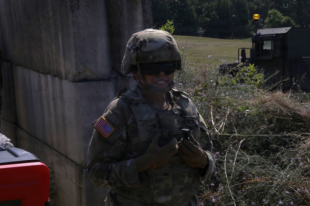 55th Maneuver Enhancement Brigade Conducts Grenade Training